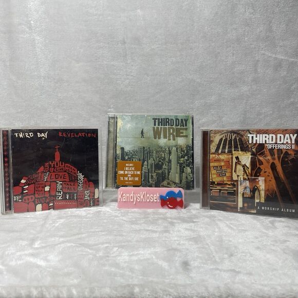Other - Third Day CD Bundle Lot Of 3 Third Day Wire ,Revelations, Offerings II